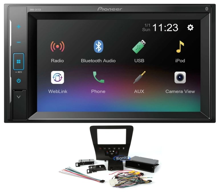 2011-2023 Dodge Charger Pioneer Double DIN Bluetooth Car Stereo Upgrade Image 1