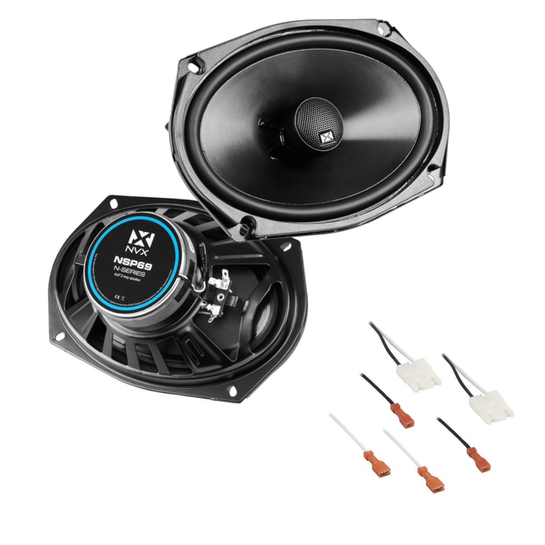 NVX Rear N-Series Speaker Upgrade Kit for 1978-1982 Chevy Corvette Image 1