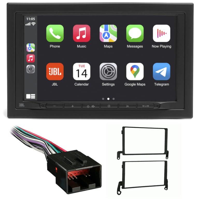 1999-2004 Ford F-150 JBL Double DIN Wireless Car Stereo Upgrade Image 1