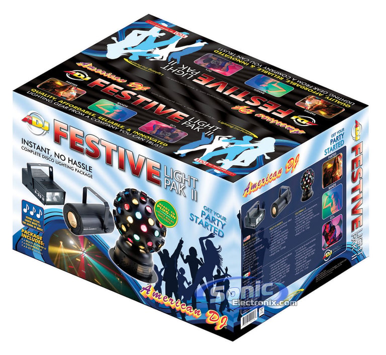 American DJ FESTIVE LIGHT PAK II Image 6