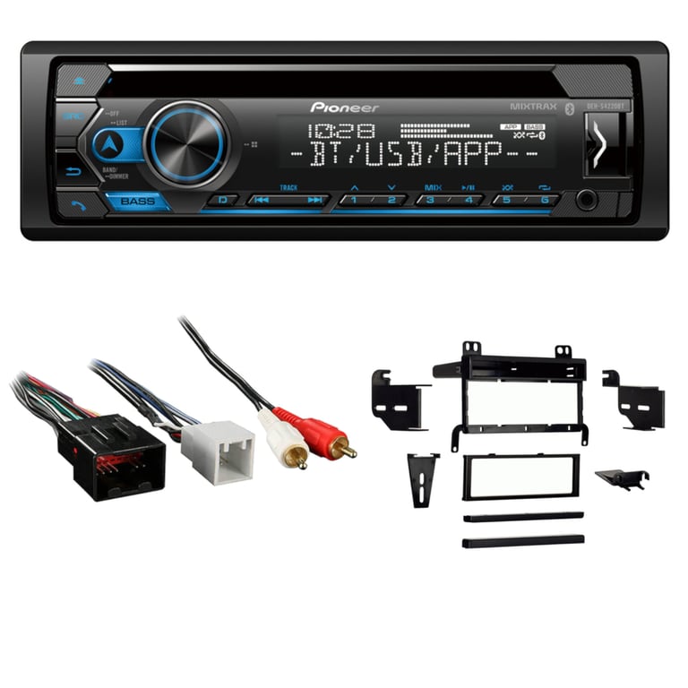 2001-2003 Ford Mustang Single DIN CD w/ Bluetooth Car Stereo Upgrade | Pioneer Image 1
