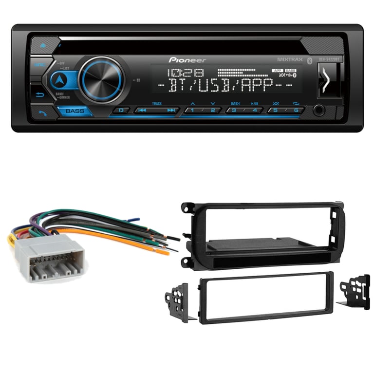 2002-2005 Dodge RAM1500 Single DIN CD w/ Bluetooth Car Stereo Upgrade | Pioneer Image 1