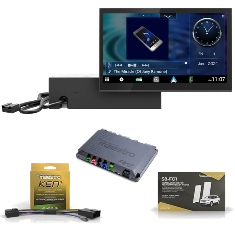 Kenwood DAX8000S Direct Fit Digital Receiver Package Image 1
