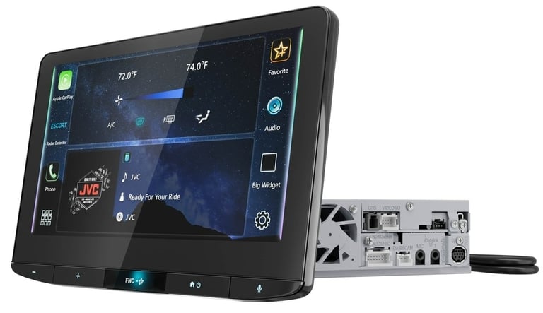 JVC KW-Z1000AW Direct Fit Digital Receiver Package Image 4