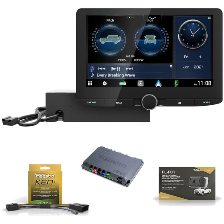 Kenwood eXcelon DAX1050XR Direct Fit Digital Receiver Package Image 1