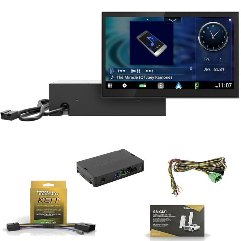 Kenwood DAX8000S Direct Fit Digital Receiver Package Image 1