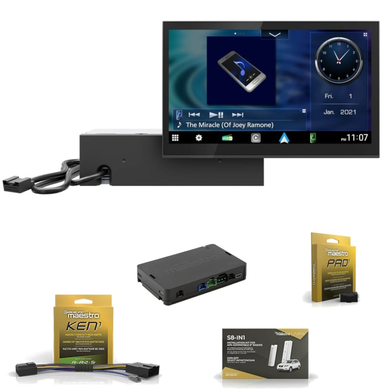 Kenwood DAX8000S Direct Fit Digital Receiver Package Image 1