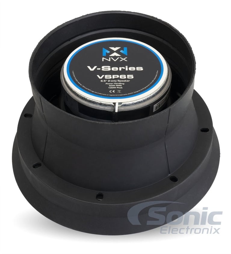 NVX 6.5" Pro Midrange Speakers with Installation Kit Image 9