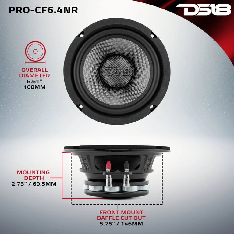 DS18 PRO-CF6.4NR (Sold Individually) Image 7