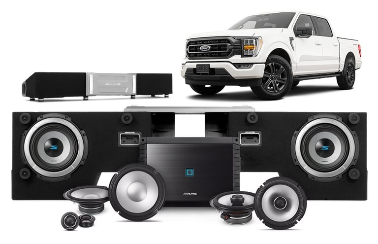 Alpine PSS-23FORD-F150BO Image 1