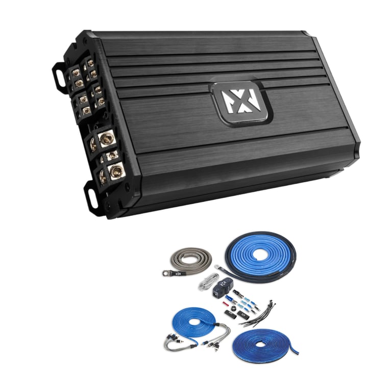 NVX NDA6004 with Amp Wiring Kit Image 1