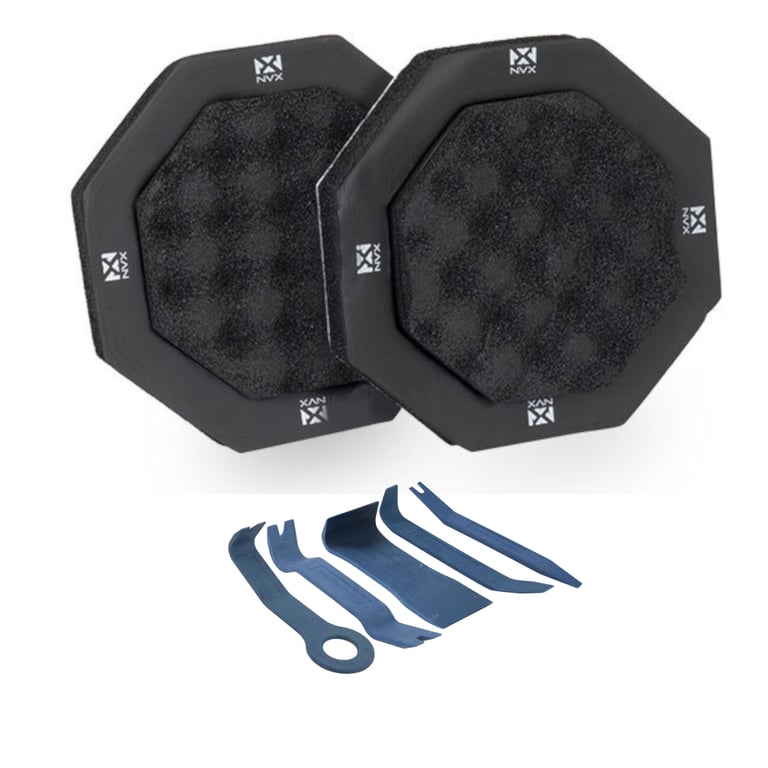 Speaker Installation Kit Includes NVX FRING65 + Belva 6Piece Panel Removal Kit Image 1