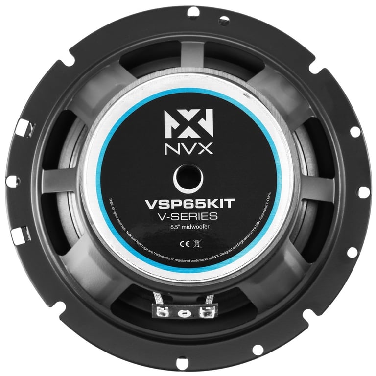 NVX 6.5" Coaxial + 6.5" Component Front and Rear Speaker Upgrade Image 5
