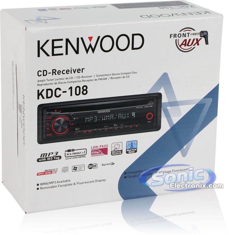 Kenwood KDC-108 Image 6