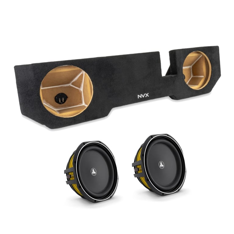 NVX BOOST Box Package with JL Audio 12" Subwoofers Image 1
