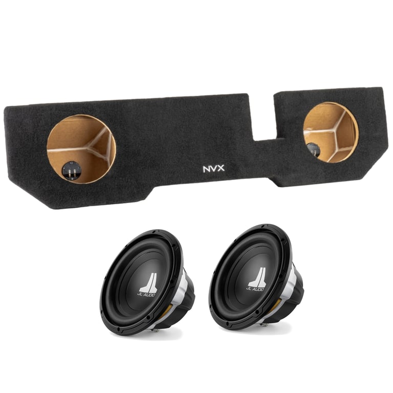 NVX BOOST Box Package with JL Audio 10" Subwoofers Image 1