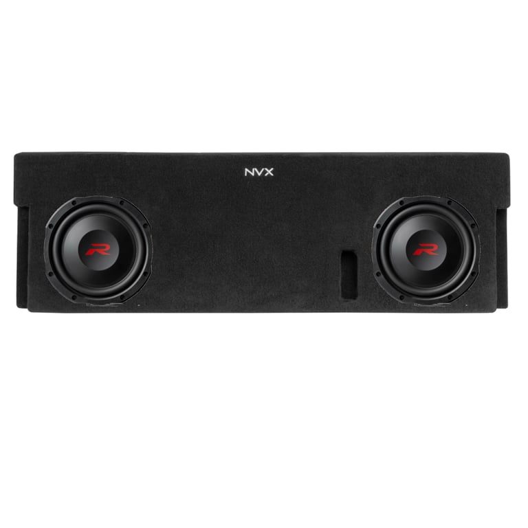 NVX BOOST Box Package with Alpine 10" Subwoofers Image 1