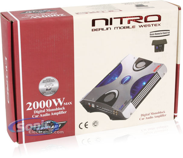 2000W Complete Kenwood + Nitro Bass Package Image 6