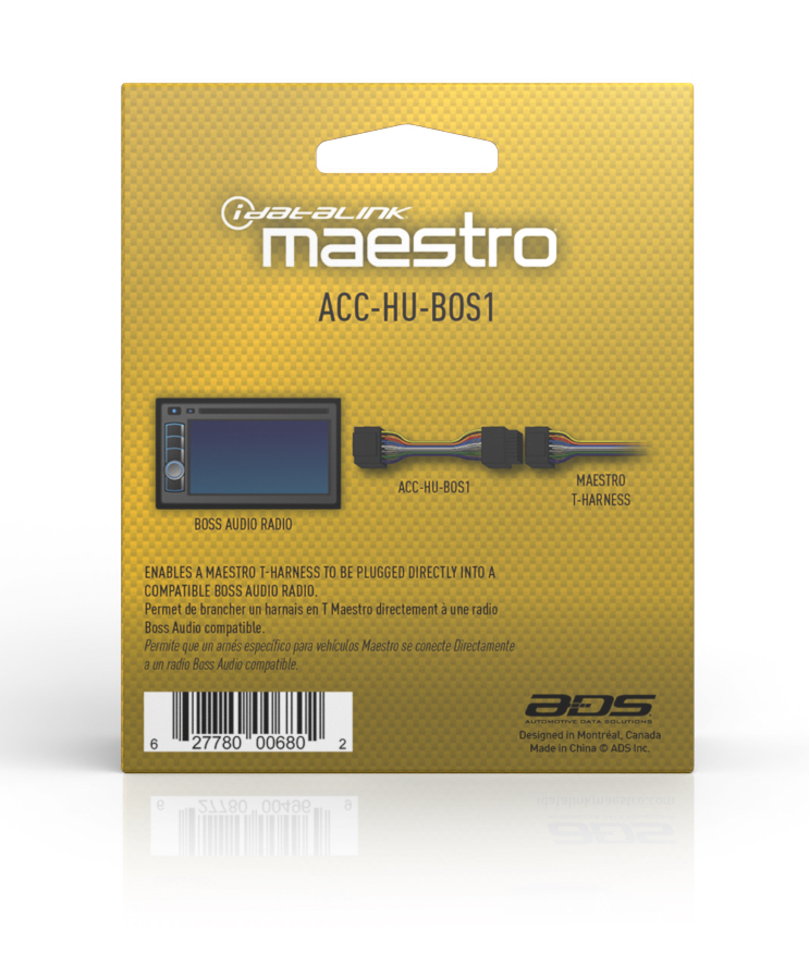 iDataLink Maestro ACC-HU-BOS1 Wiring Harness Image 3