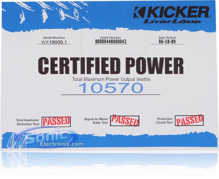 Kicker Warhorse WX10000.1 Image 15