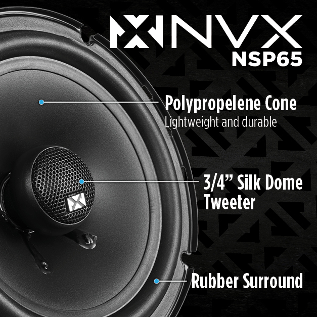 NVX NSP65 with Installation Accessories Image 9