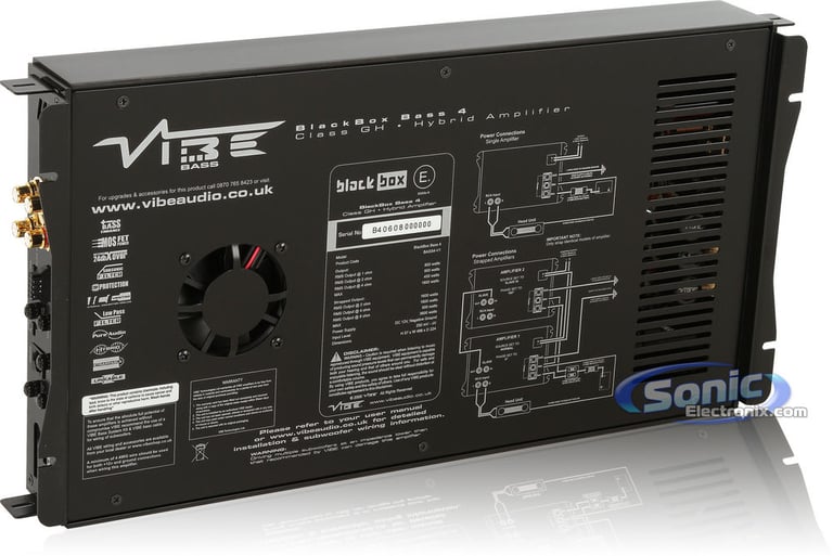 VIBE Audio BlackBox BASS4 R/B Image 4
