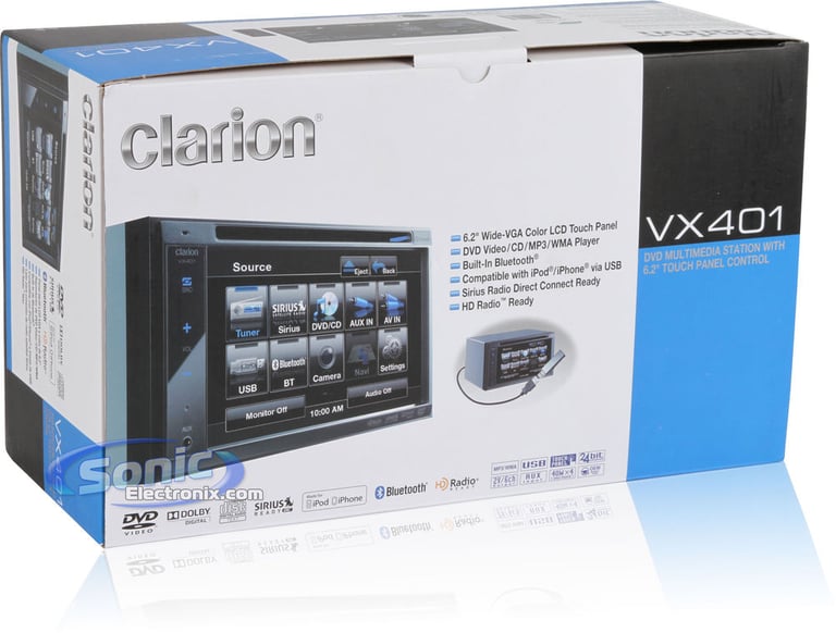 Clarion VX401 Factory Refurbished Complete Image 8