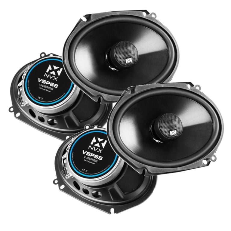 4 Speakers Total: 2 Pairs of NVX V-Series VSP68 Coaxial Speakers Image 1