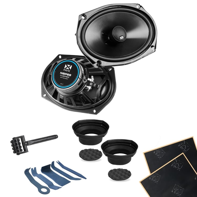 NVX NSP69 with Installation Accessories Image 1