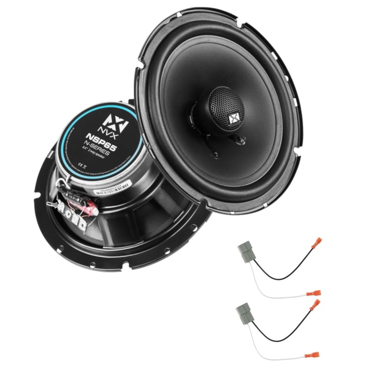 Front Door Speaker Replacement Package for 1995-2005 Mitsubishi Eclipse | NVX Image 1