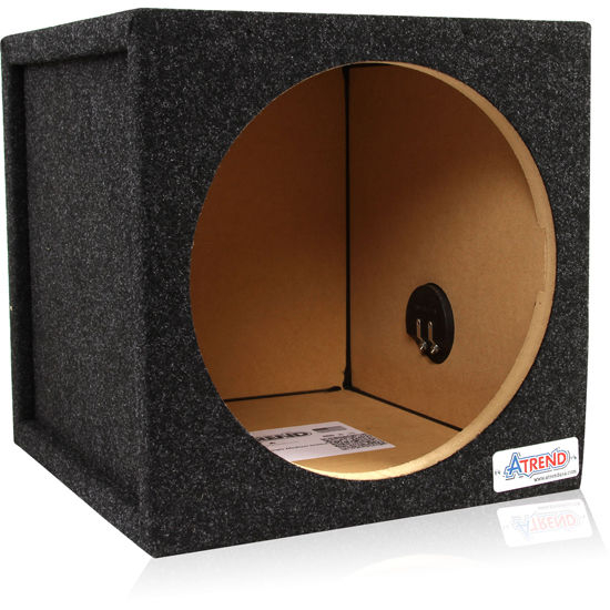 NVX NSW122v3 12" 700 Watt Car Subwoofer + MDF Sealed Enclosure Image 9