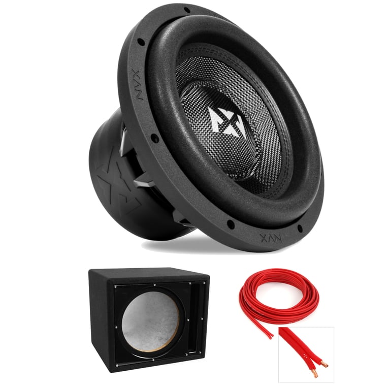 NVX VCW102 + Ported Subwoofer Enclosure Image 1