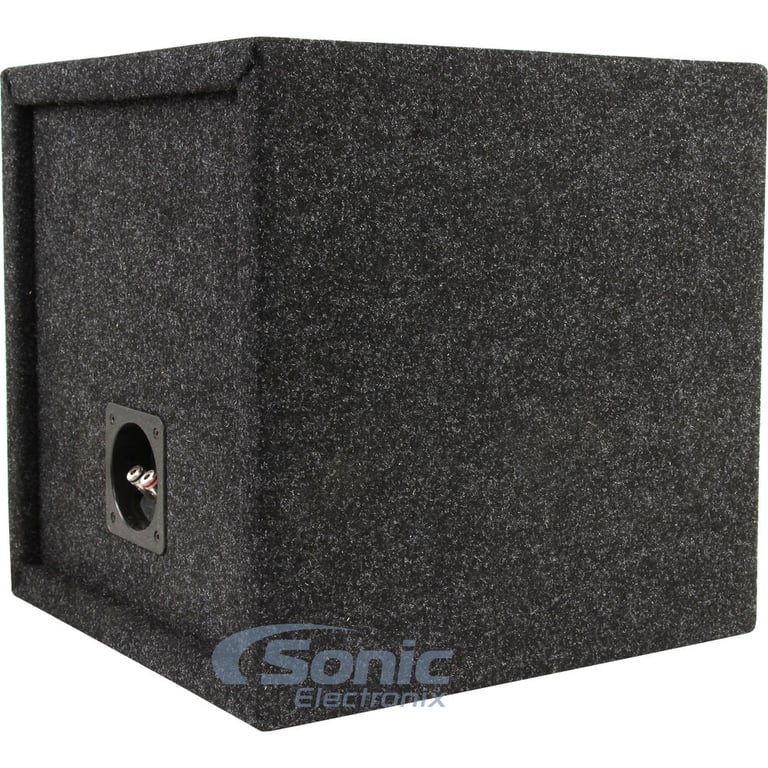 NVX NSW122v3 12" 700 Watt Car Subwoofer + MDF Sealed Enclosure Image 11