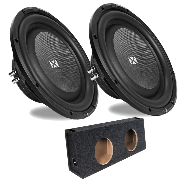 Atrend 12TKDV with (2) NVX SMW12D4 Subwoofers Image 1