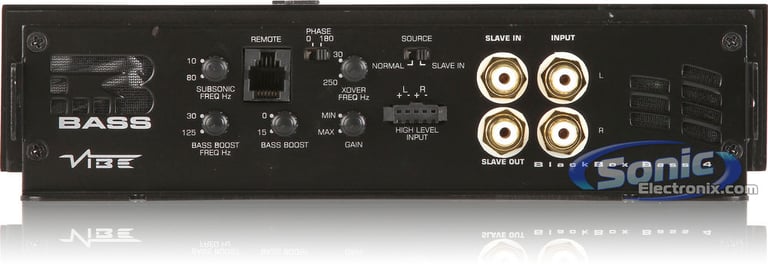 VIBE Audio BlackBox BASS4 R/B Image 5