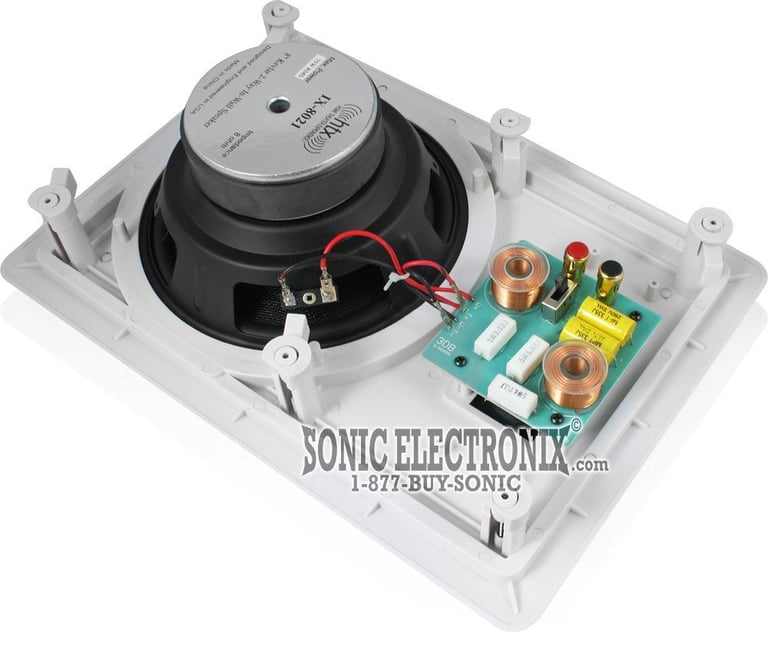 IX8021 -- Pair of 8" 2-way In-wall Speakers Image 4