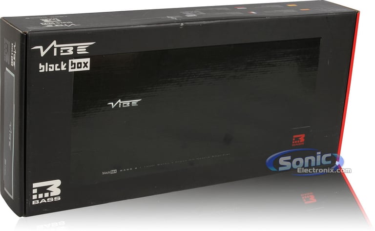 VIBE Audio BlackBox BASS4 R/B Image 13