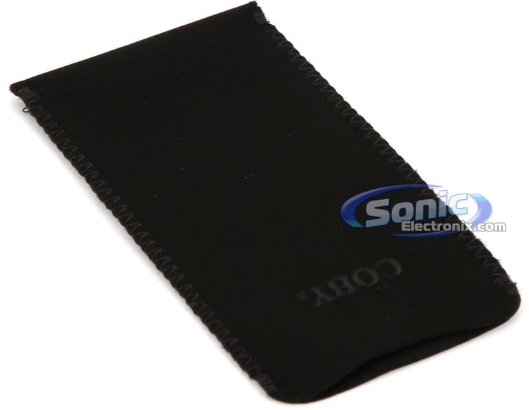 Coby MP768-4GBLK 4GB 2.4" Touchpad Video MP3 Player with Speaker and Camera - Black Image 7