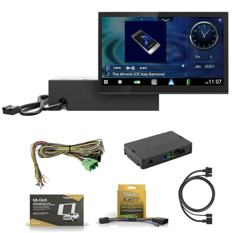 Kenwood DAX8000S Direct Fit Digital Receiver Package Image 1