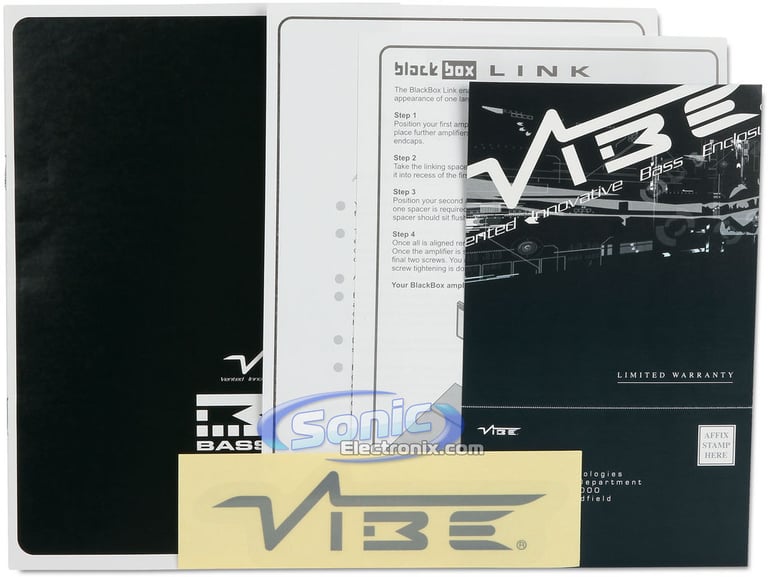VIBE Audio BlackBox BASS4 R/B Image 12