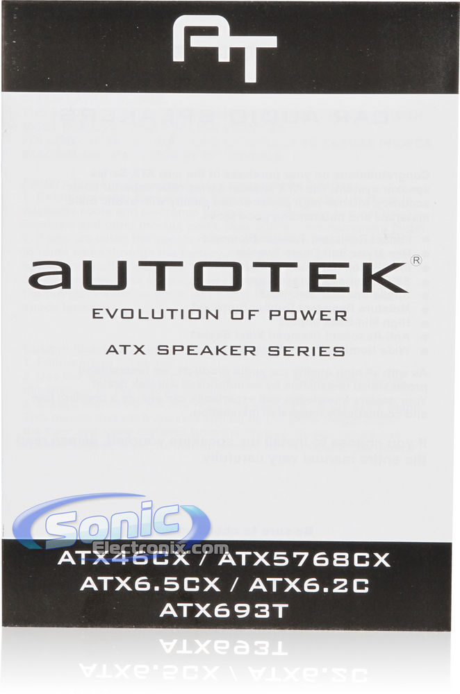 Autotek ATX46CX Image 9