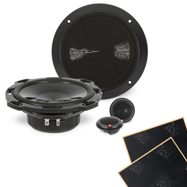 Rockford Fosgate Punch P16-S with Sound Damping Image 1