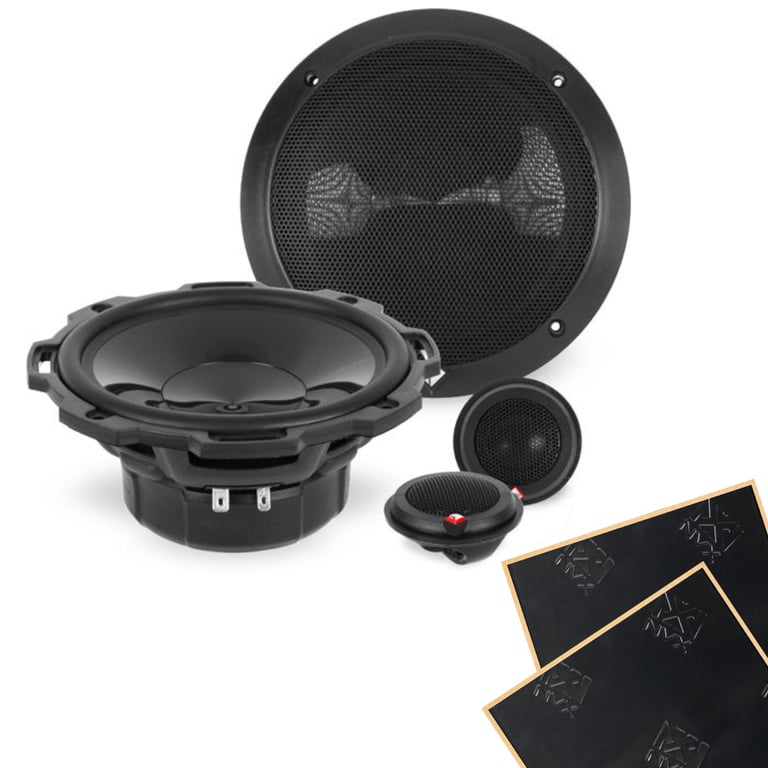 Rockford Fosgate Punch P1675-S with Sound Damping Image 1