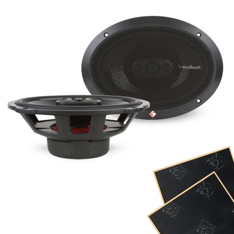 Rockford Fosgate Punch P1694 with Sound Damping Image 1