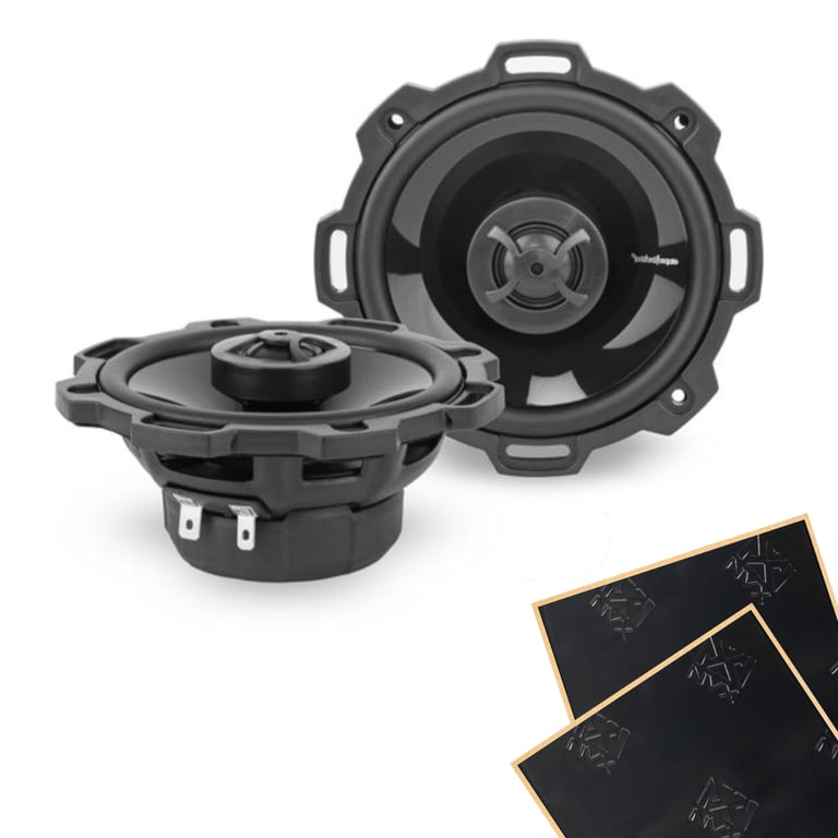 Rockford Fosgate Punch P142 with Sound Damping Image 1