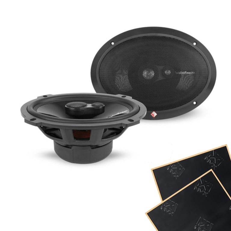 Rockford Fosgate Power T1693 with Sound Damping Image 1