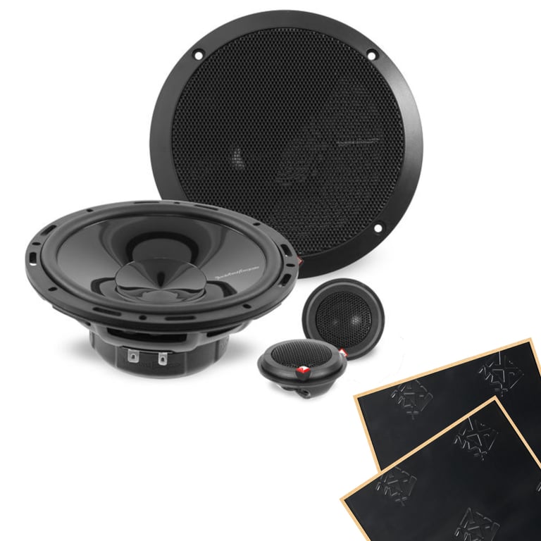 Rockford Fosgate Punch P165-SI with Sound Damping Image 1