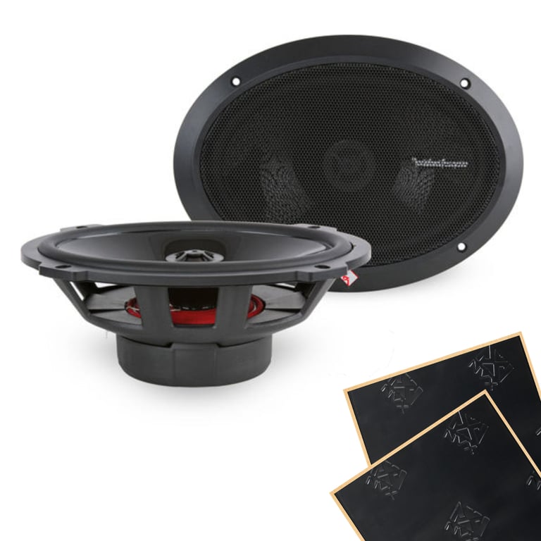 Rockford Fosgate Punch P1692 with Sound Damping Image 1