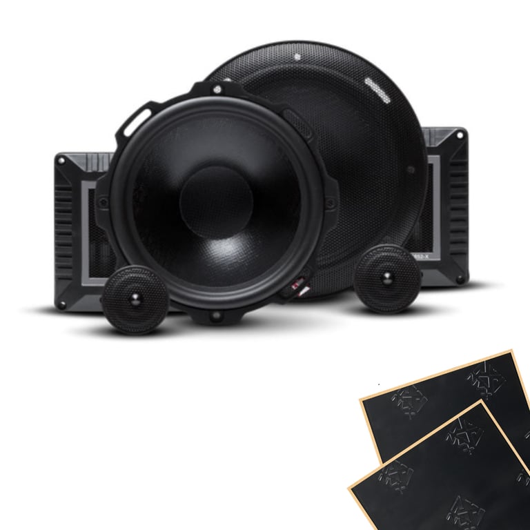 Rockford Fosgate T4652-S (T-4652-S) with Sound Damping Image 1