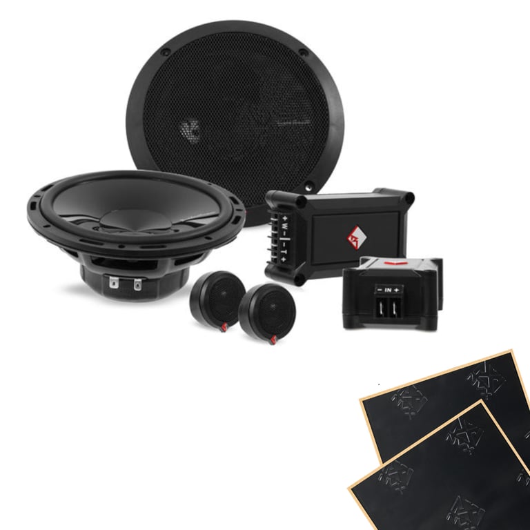 Rockford Fosgate P165-SE with Sound Damping Image 1